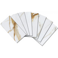 3''x6'' Subway Peel and Stick Tiles - Calacatta Gold
