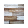 3D Grey and Black vintage Peel and Stick Wall Tile