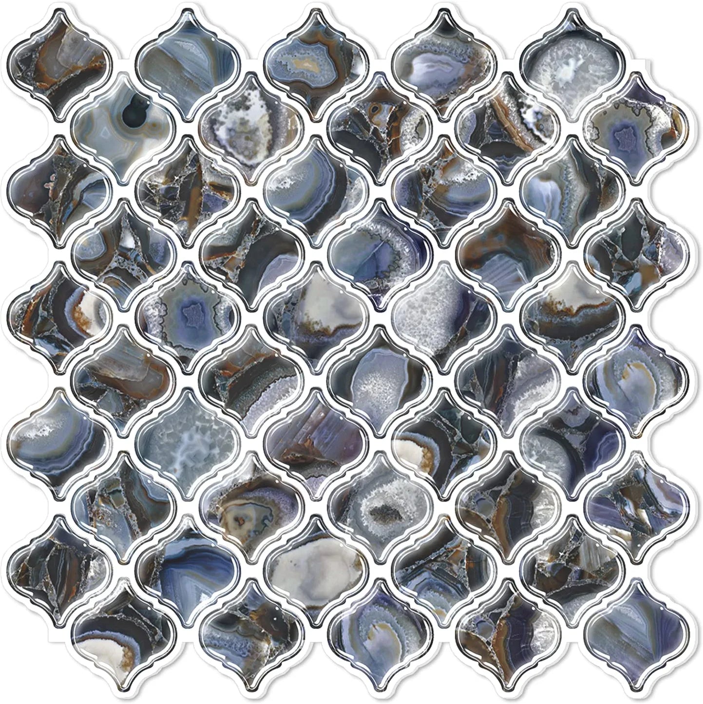 Arabesque - Faux Blue Agate