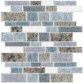 Linear Blend - Light Blue & Brown Granite