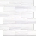2''x4'' Subway Peel and Stick Tiles Sheeted - Light Grey Dolomite