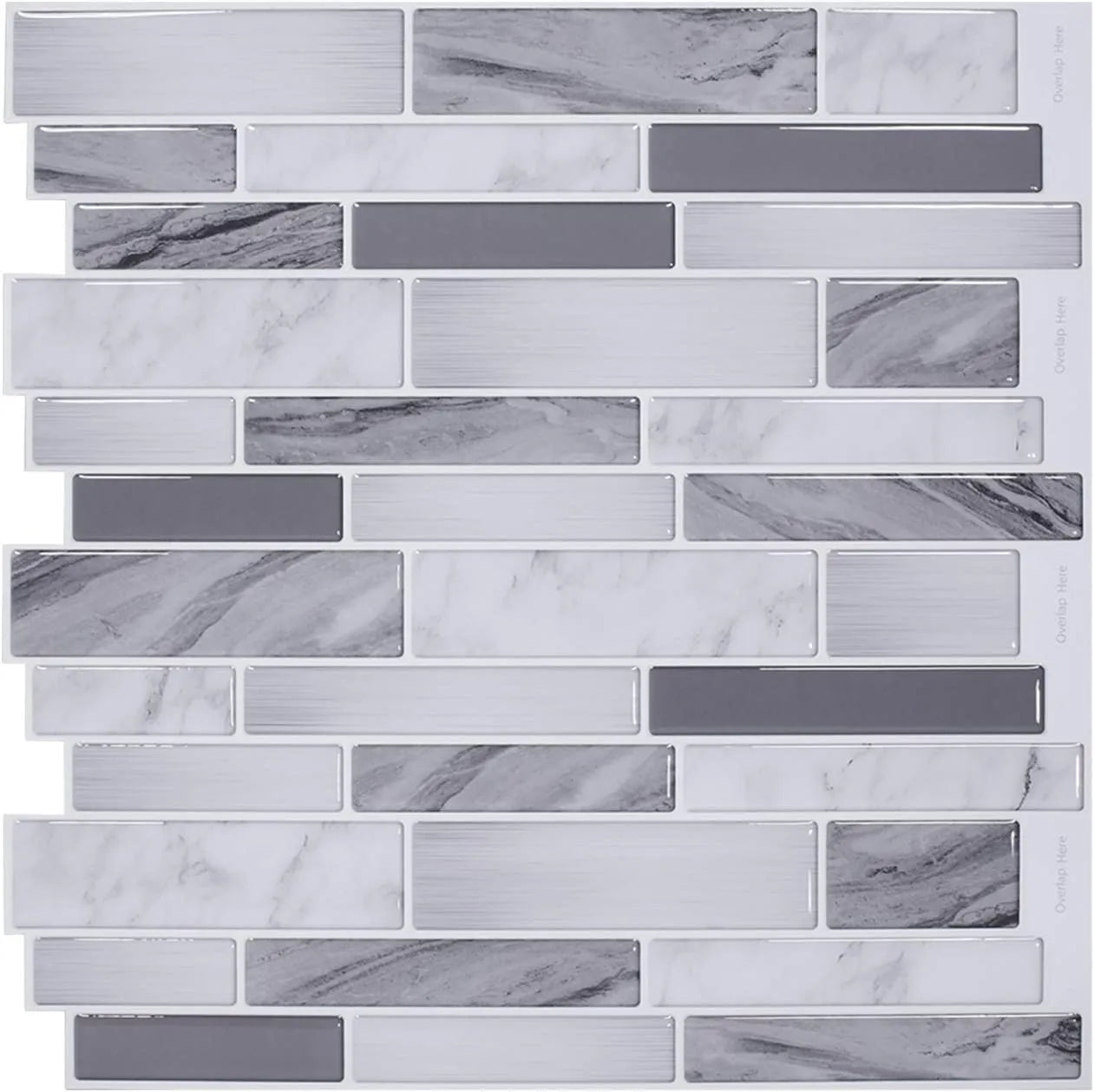 BUYSTICKTILES Linear Blend - Gray